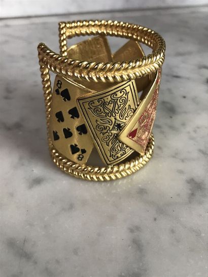 ISABEL CANOVAS

Large bracelet manchette...