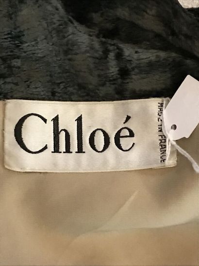 CHLOE by Karl Lagerfeld

Circa 1980

Grey-green...