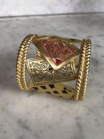 ISABEL CANOVAS

Large bracelet manchette...