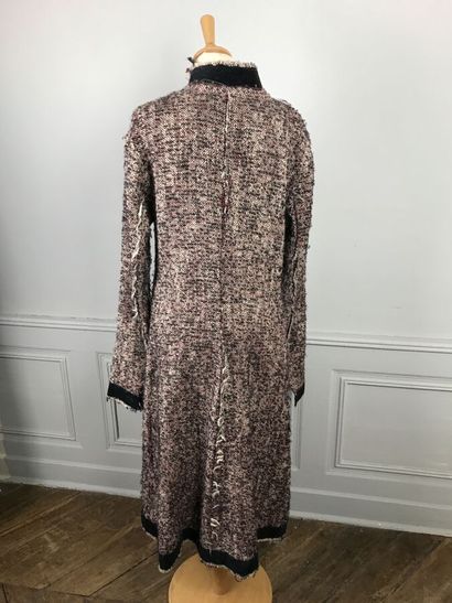 HIROMISHI NAKANO

Long manteau en tweed ivoire,...