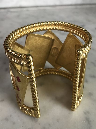 ISABEL CANOVAS

Large bracelet manchette...