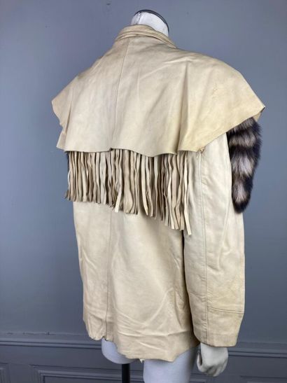 CHARLES CHEVIGNON

Circa 1980

Veste en cuir...