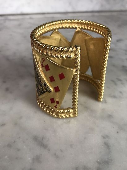 ISABEL CANOVAS

Large bracelet manchette...