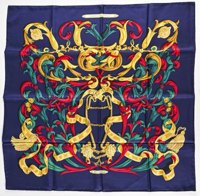 HERMES Paris

Carré en twill de soie, titré...
