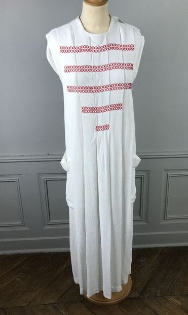 GUY PAULIN

Robe longue en viscose blanc...