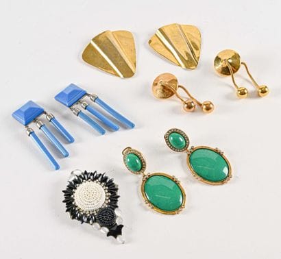 SHARRA PAGANO

Lot including two pairs of...