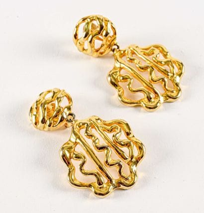 INES DE LA FRESSANGE

Paire de pendants d'oreilles...