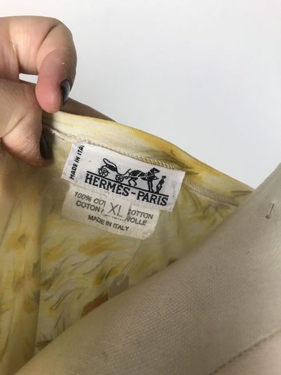 HERMES Paris

Tee-shirt en coton imprimé...