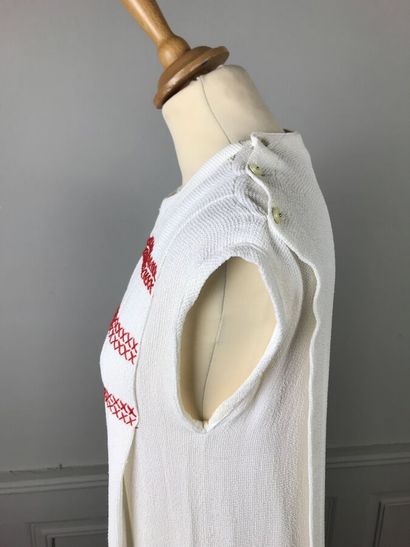 GUY PAULIN

Robe longue en viscose blanc...