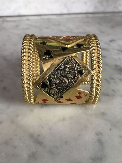 ISABEL CANOVAS

Large bracelet manchette...
