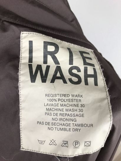 IRIE WASH

Imperméable en polyester marron,...