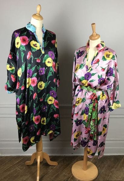 WILLY VAN ROOY

Lot comprenant deux robes...