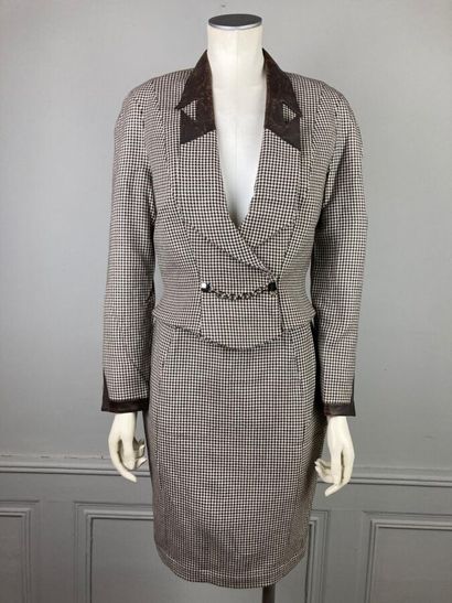 THIERRY MUGLER

Circa 1985

Tailleur pied...