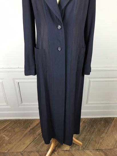 DRIES VAN NOTEN, sans griffe

Manteau long...