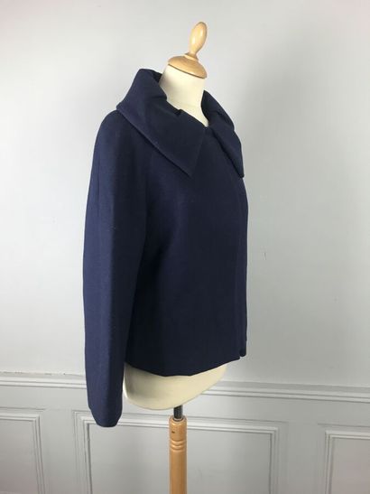 YUKI TORII

Veste en drap marine, large col...
