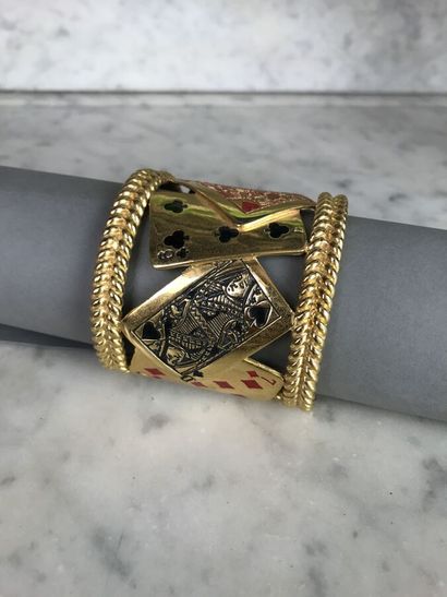 ISABEL CANOVAS

Large bracelet manchette...