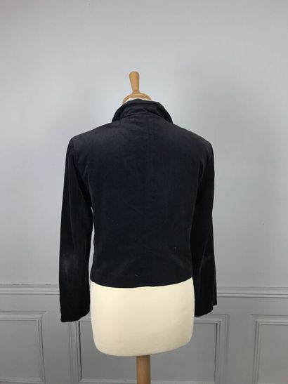 JUNGLE JAP

Veste en velours de coton noir...