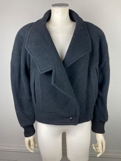 CLAUDE MONTANA

Veste blouson en lainage...