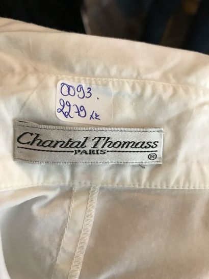 CHANTAL THOMASS

Ensemble composé d'une chemise...