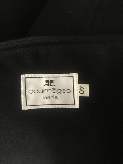 COURREGES

Mini robe trois trous en gabardine...