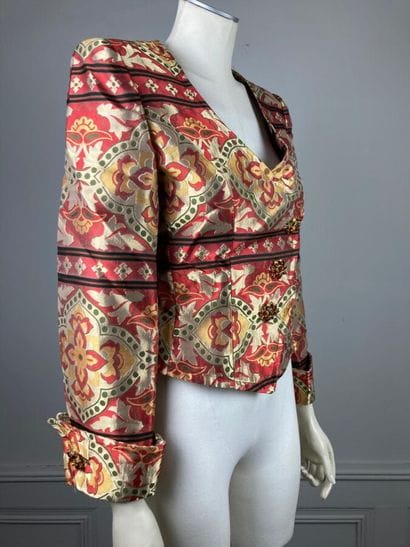 CHRISTIAN LACROIX prêt à porter

Circa 1980

Veste...
