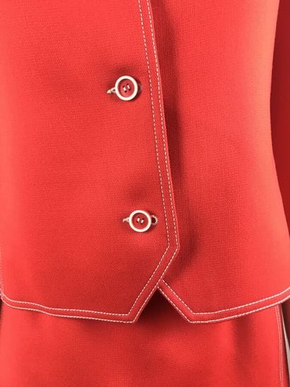 COURREGES 1995

Ensemble en gabardine de...