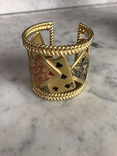 ISABEL CANOVAS

Large bracelet manchette...