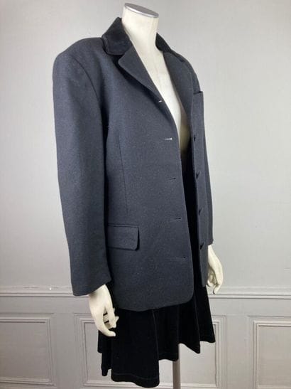 MICHEL KLEIN, ANONYME

Veste en drap noir,...