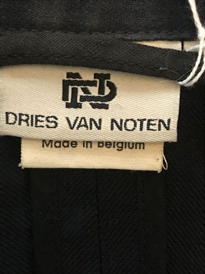 DRIES VAN NOTEN

Ensemble en lin bleu marine,...