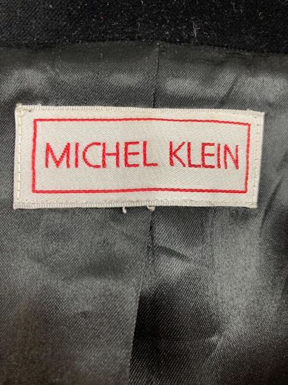 MICHEL KLEIN, ANONYME

Veste en drap noir,...