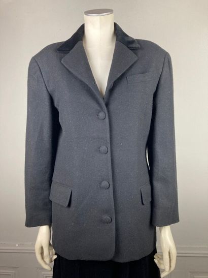 MICHEL KLEIN, ANONYME

Veste en drap noir,...