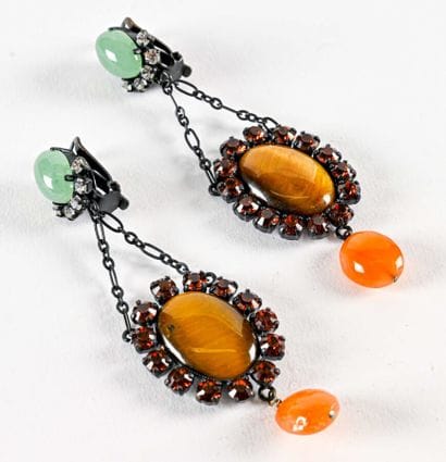 PHILIPPE FERRANDIS. 

Paire de pendants d'oreille...