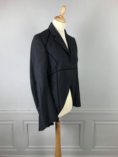 ATSURO TAYAMA

Veste en coton damassé noir...