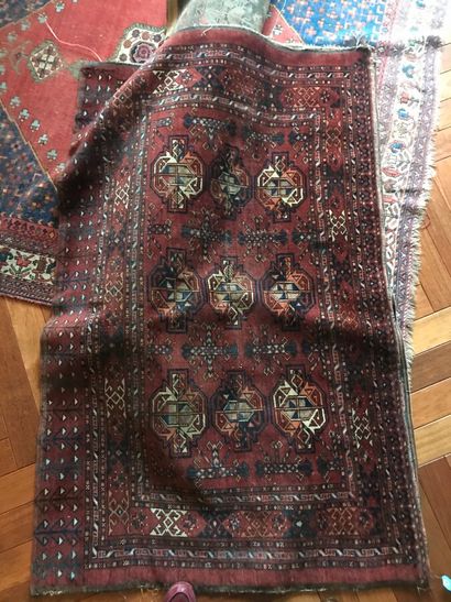 Selle turkmène (chaîne, trame et velours...