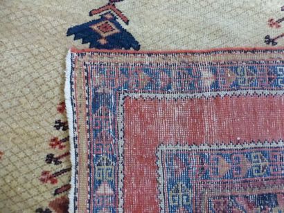 Tapis Ferrahan (chaîne et trame en coton,...