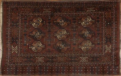 Selle turkmène (chaîne, trame et velours...