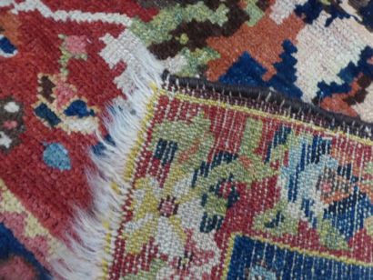 Tapis Bakthiar (chaîne en laine, trame en...