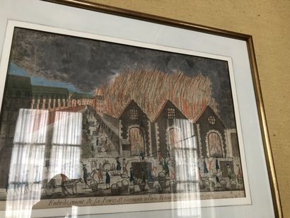 Ecole française du XVIIIe

Deux vues de Paris

Eaux-fortes...