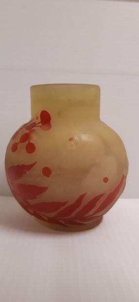 Un vase en verre