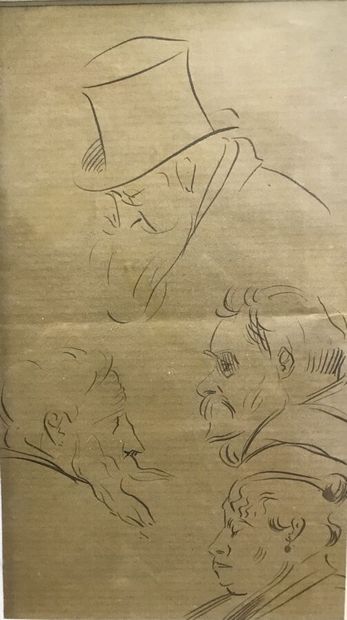 Ecole FRANCAISE du XIXe siècle, entourage...