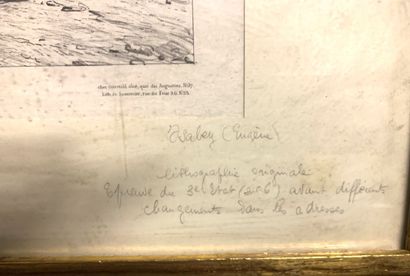 Deux lithographies et cinq gravures 

D'après...