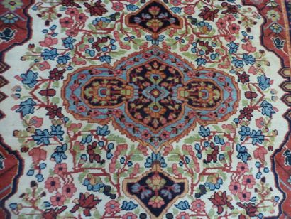 Tapis Bakthiar (chaîne en laine, trame en...