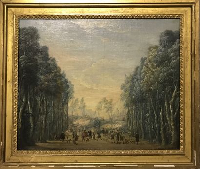 Ecole FRANCAISE du XVIIIe siècle

Scène de...