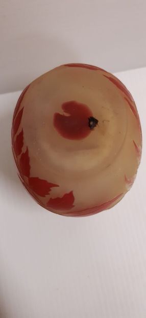 Un vase en verre