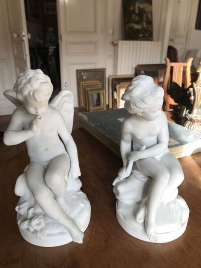 SEVRES, d'après FALCONET, XXe siècle

Cupidon...