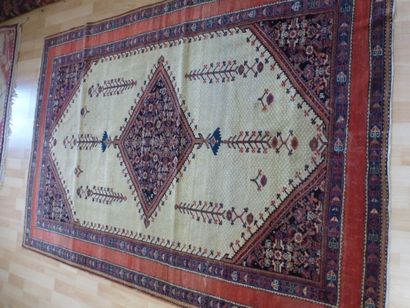 Tapis Ferrahan (chaîne et trame en coton,...