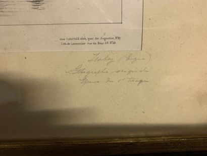 Deux lithographies et cinq gravures 

D'après...