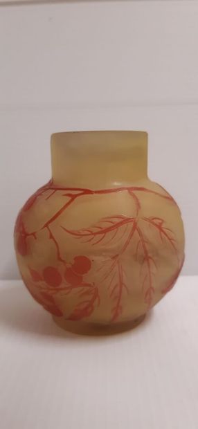Un vase en verre