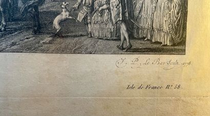 D'après Jean-Baptiste LE PAON (1738-1785)...