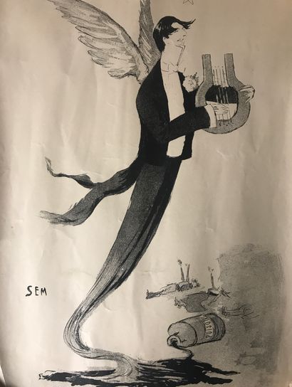 SEM (1863-1934)

Ensemble de six caricatures...